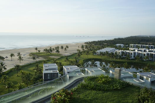 Luxury Seaside Estate Designed for Tranquility